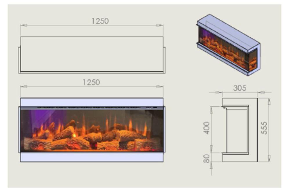 1250 dimensions 1250 dimensions