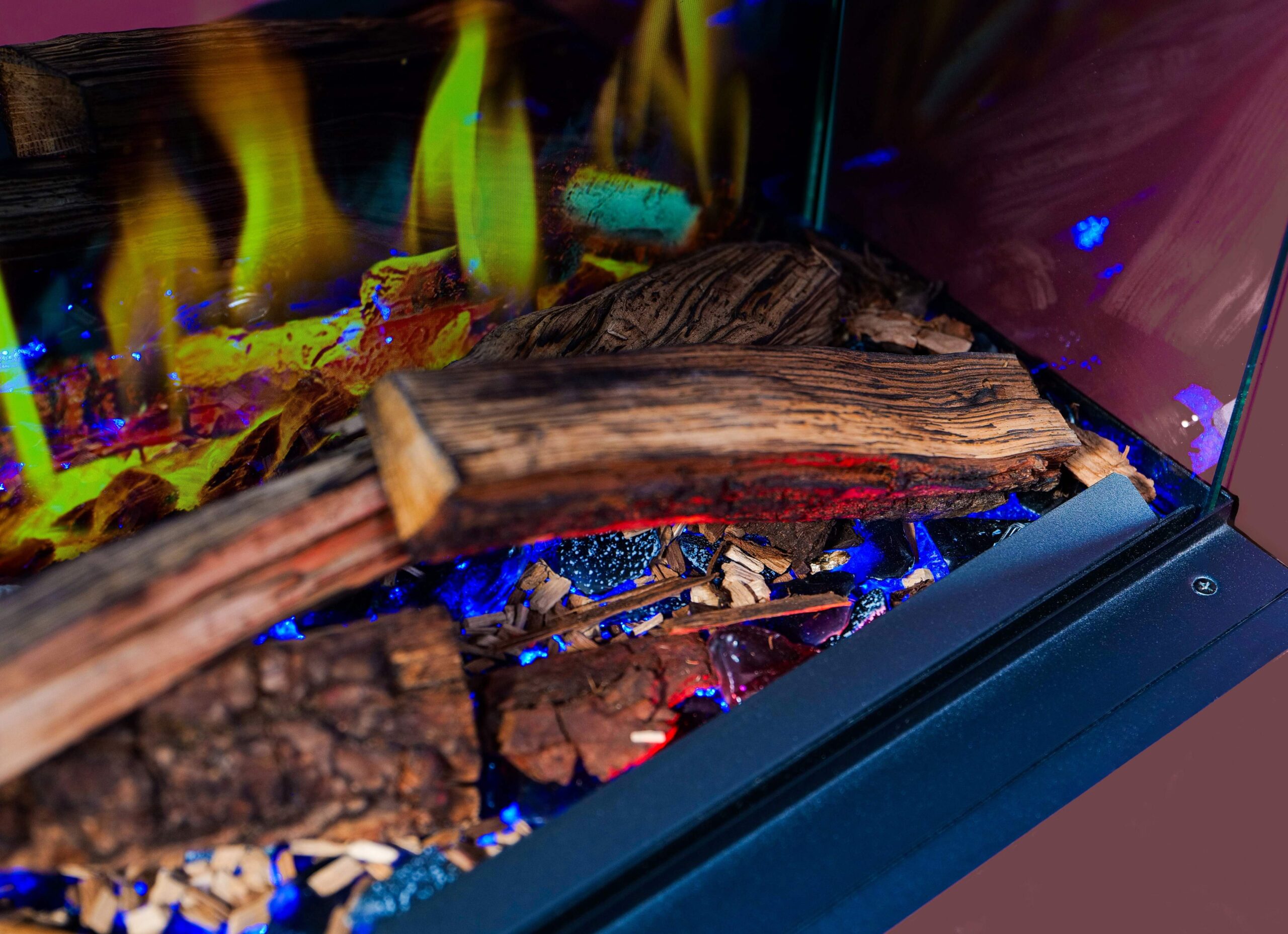 Luminosa 185 Real Oak Premium Log Set Close Up #2 Luminosa 185 Real Oak Premium Log Set Close Up #2