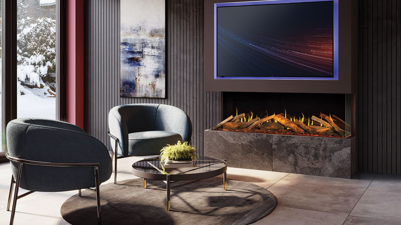 Onyx-Blog-Head-Fusion-Electric-150RW-with-Luxury-Logscape-real-woodland-log-set-installed-as-a-three-sided-fire.-Shown-with-optional-mood-lighting-kit_EB053 Onyx-Blog-Head-Fusion-Electric-150RW-with-Luxury-Logscape-real-woodland-log-set-installed-as-a-three-sided-fire.-Shown-with-optional-mood-lighting-kit_EB053