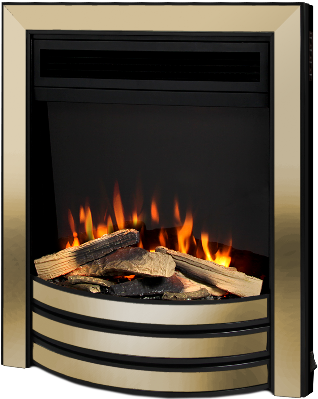 Proflame Autograph Brass & Black cutout Proflame Autograph Brass & Black cutout