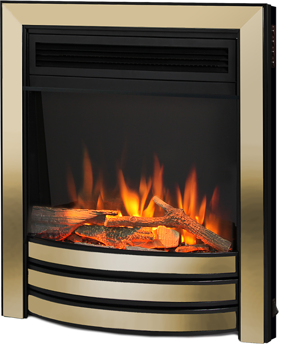 Proflame SL Autograph Brass & Black cutout Proflame SL Autograph Brass & Black cutout