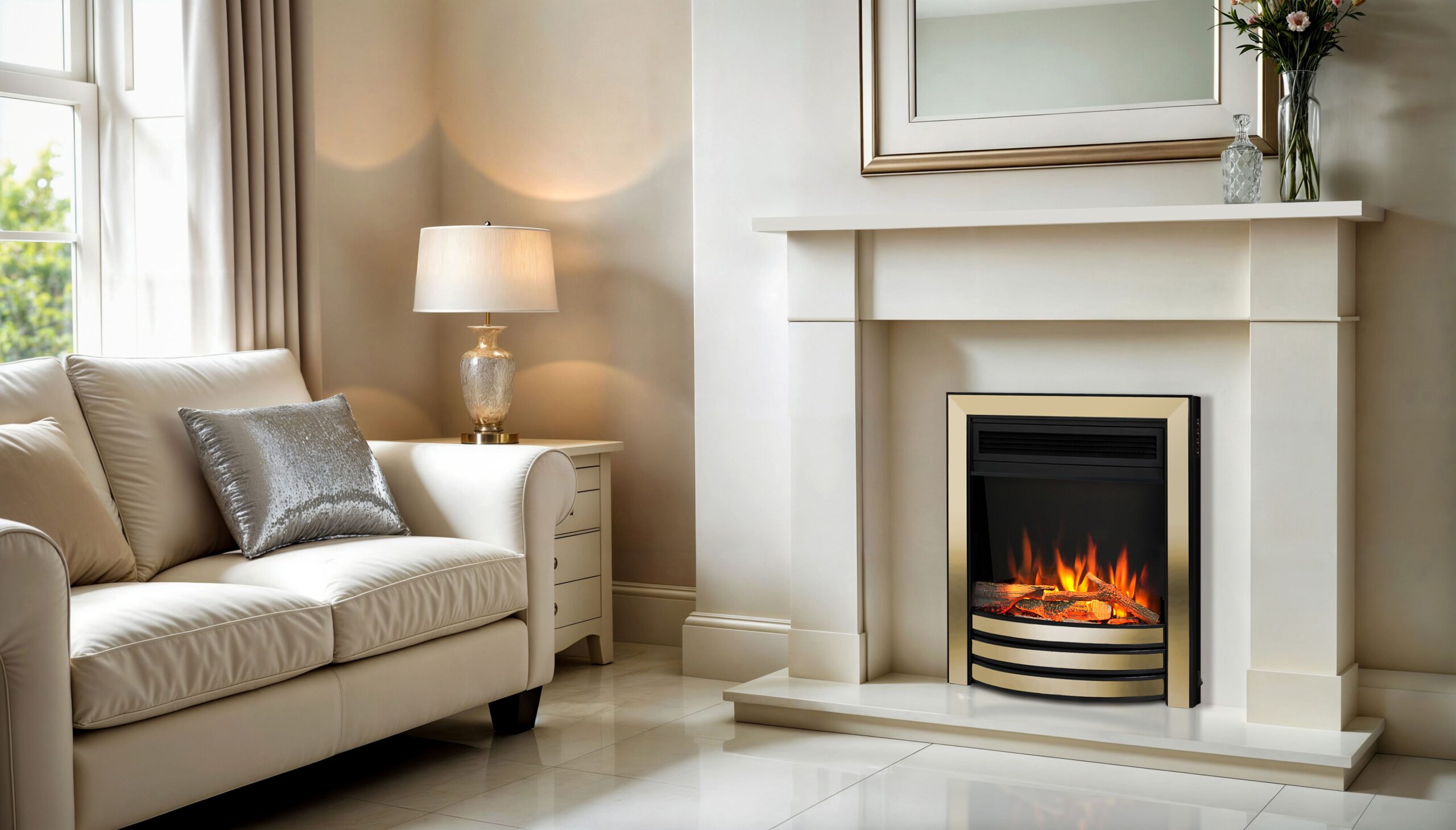 Proflame SL Autograph Brass & Black trim Proflame SL Autograph Brass & Black trim