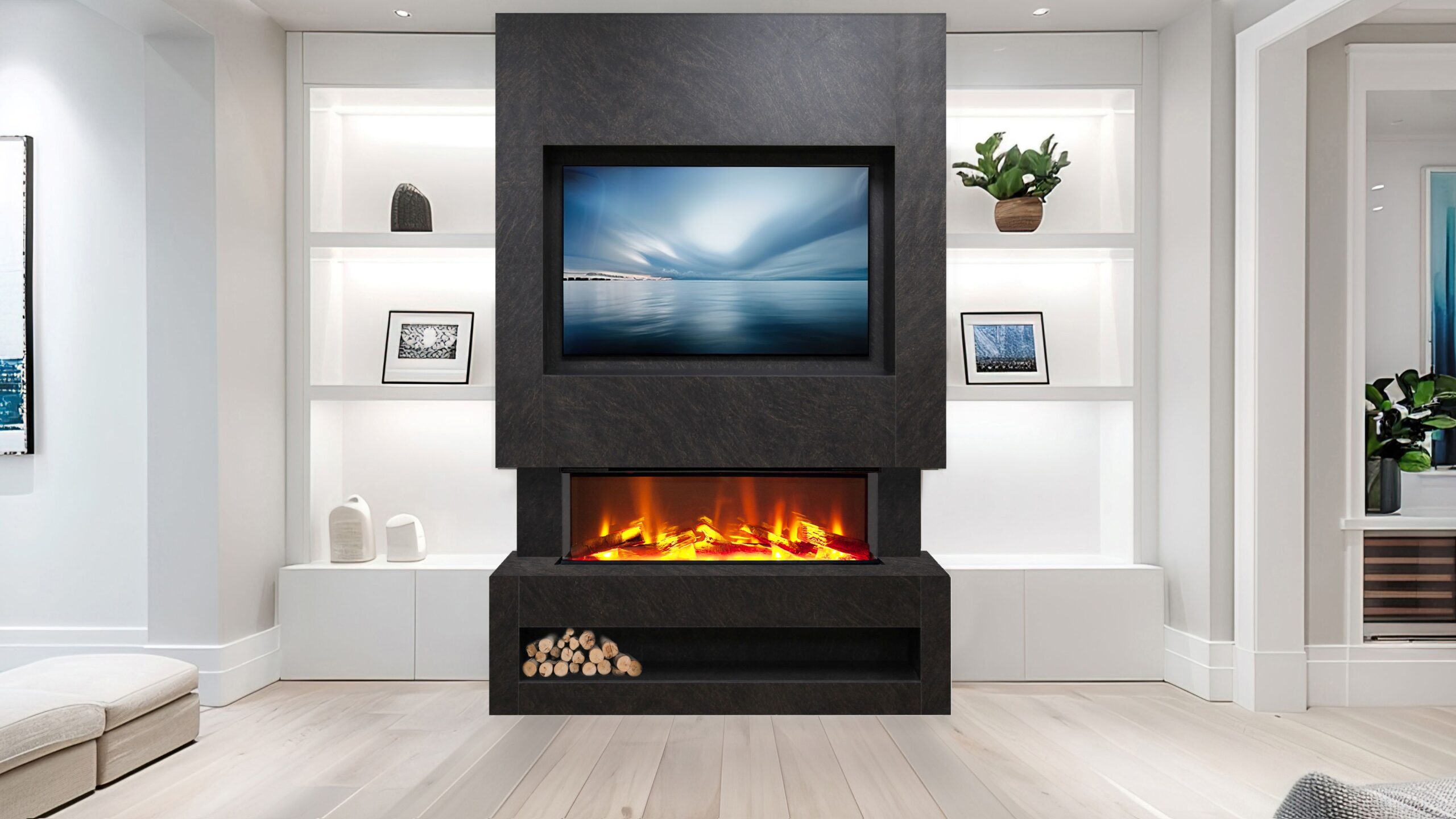 S1000 Media Wall Suite Slate S1000 Media Wall Suite Slate