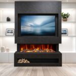 S1250 Media Wall Suite Cupria Slate cut
