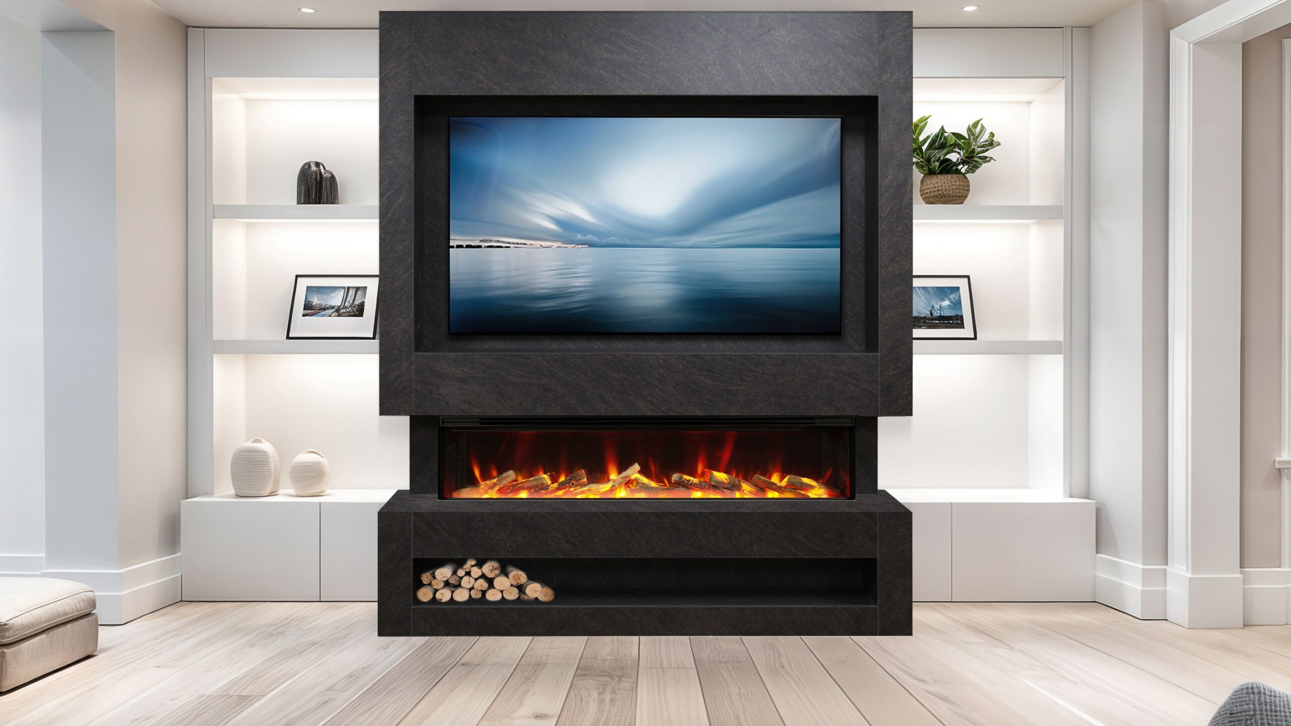 S1600 Media Wall Suite Cupria Slate cut S1600 Media Wall Suite Cupria Slate cut